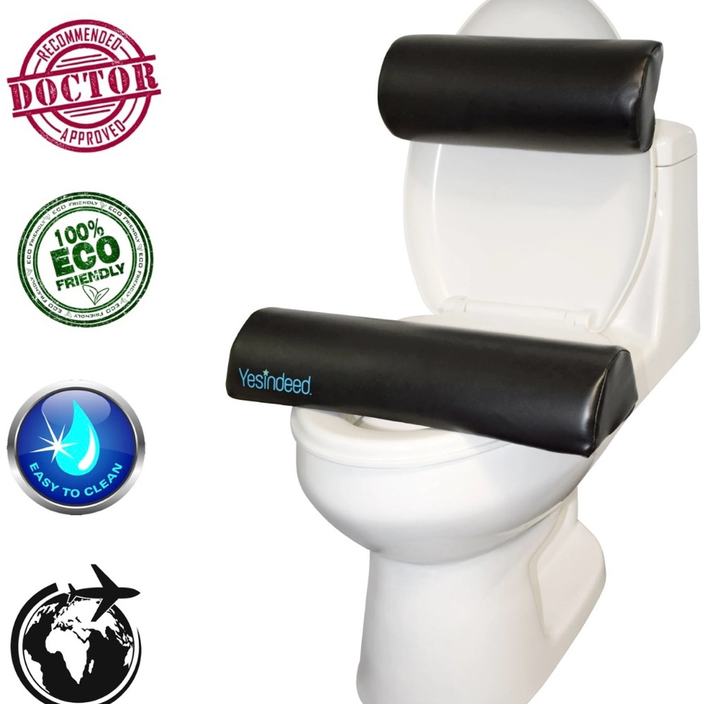 YesIndeed Toilet BBL and Back Support Combo cushions